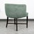 Mid-Century Modern Mid Century Danish Modern Lounge Chair Armchair Green Arms MCM Denmark Lowback For Sale - Image 3 of 12