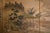 1960s Shōwa Era Japanese Byobu Screen "Landscape With Gazebo" For Sale - Image 4 of 17
