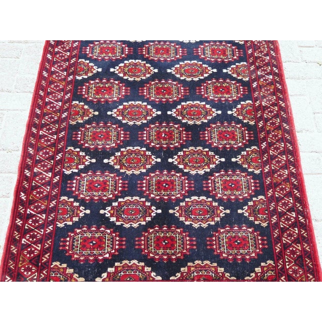 French 1960s Vintage Turkish Handknotted Area Rug - 47"x59" For Sale - Image 3 of 12