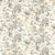 Zoffany Coromandel Print Fabric in Empire Grey - a Sample For Sale