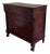 Antique American Classical Mahogany Chest of Drawers Commode For Sale