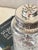 Vintage Louis XVI Shaker in Cut Crystal and Silver-Plated Metal, 1930s For Sale - Image 6 of 11