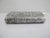 Silver Mexican Sterling Silver Heavily Textured Basket Weave Hip Flask For Sale - Image 8 of 11