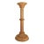 Vintage English Turned Pine Pedestal Stand For Sale