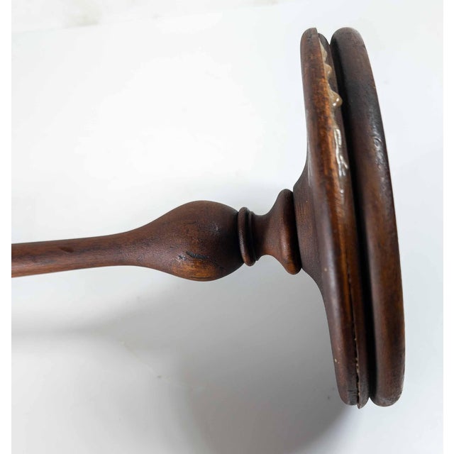 20th Century 29" Large Arts & Crafts Turned Wood Bud Vase or Candle Holder For Sale - Image 13 of 15