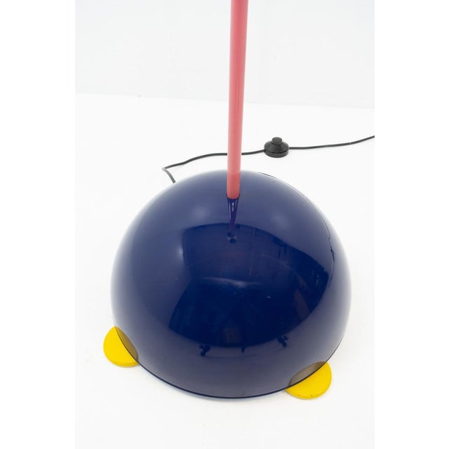 Vintage Splendid Floor Lamp by Martine Bedin, Italy, 1980s For Sale - Image 6 of 11