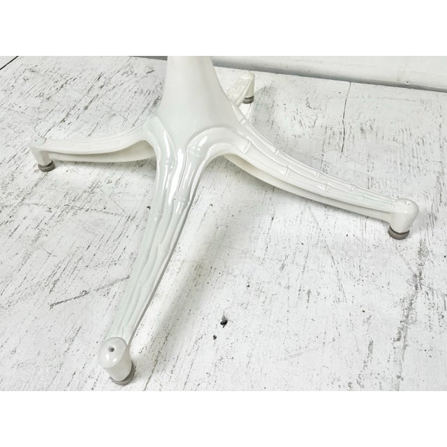 Vintage Phyllis Morris Kessler Faux Bamboo Cast Aluminum Dining Set- Four Chairs and Table For Sale - Image 12 of 12