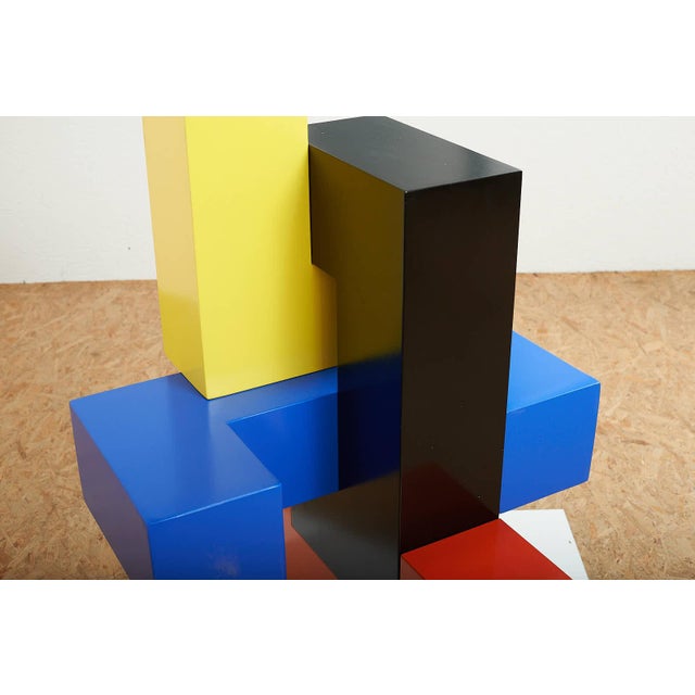 Jean-Phillipe Rossinelli, Naef Quadrigo XXL Super Maxi, 1960s, Melamine and Particle Board For Sale - Image 14 of 18