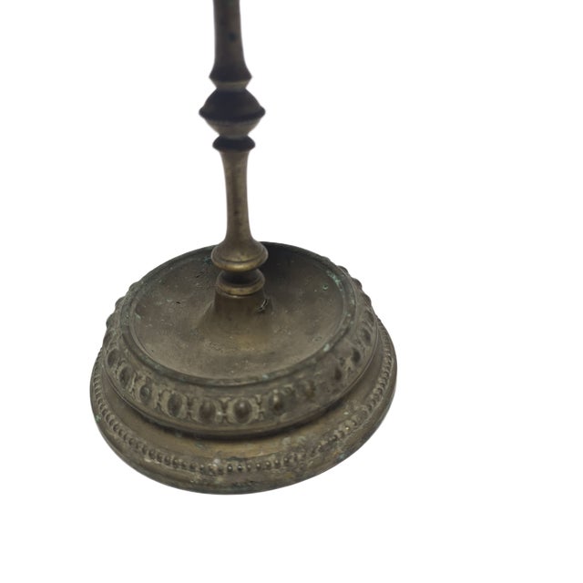 Austro-Hungarian Empire Biedermeier Silver Candleholder, 1890s, in Very Good conditions. Designed before 1890