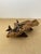 Wooden Dolphins Sculptures Mounted on a Piece of Driftwood For Sale - Image 12 of 12