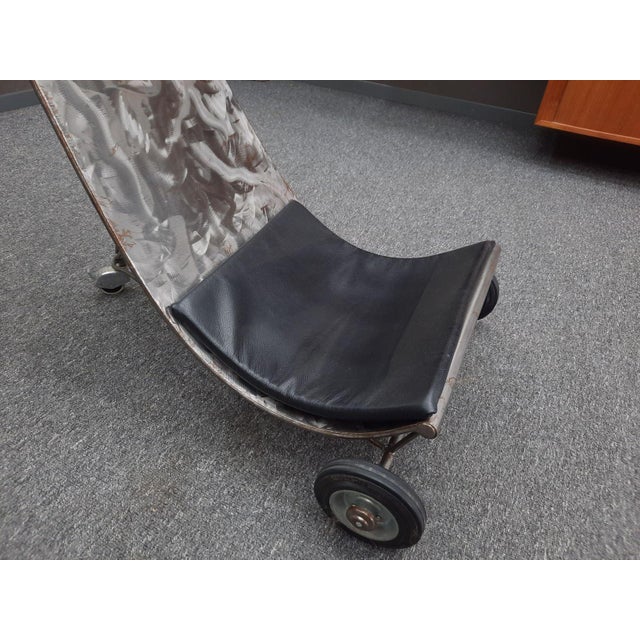 Vintage Mobile Lounge Chair, 1980s For Sale - Image 9 of 11