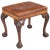 George III Style Mahogany and Leather Stool For Sale - Image 11 of 11