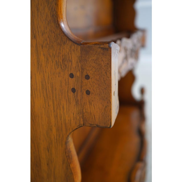 Vintage Country French Display Shelves Estanier For Sale - Image 15 of 17
