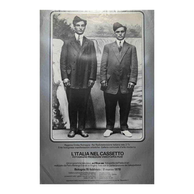 Unknown, Italy in the Drawer, Vintage Poster, 1978 For Sale