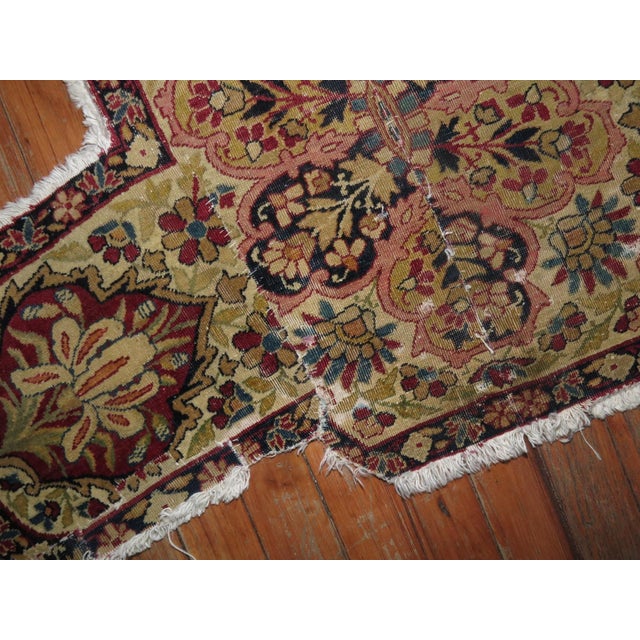 Early 19th Century Kerman Fragment Rug