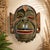 A wonderfully expressive vintage Balinese monkey wall mask, hand carved in wood and finished by hand in warm natural tones...