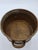 Vintage Fluted Copper & Brass Cachepot Planter Bowl With Cast Handles For Sale - Image 4 of 7