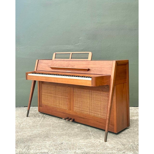Vintage MCM Baldwin “Acrosonic” Standing Piano For Sale - Image 12 of 12