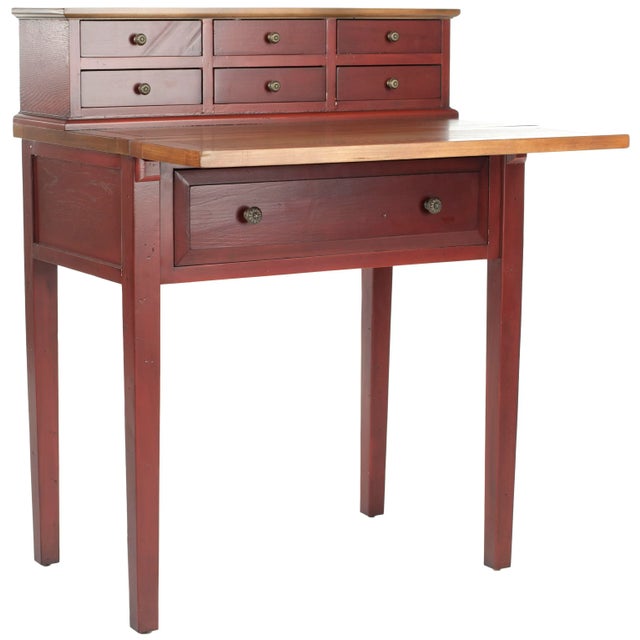 Modeled on a antique roll top desk, but with clean lines for 21st homes, the Fold Down Desk is both char and...