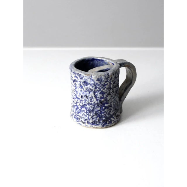 Vintage Studio Pottery Mug For Sale - Image 9 of 12