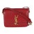 Red Smooth Calfskin Small Solferino Satchel For Sale