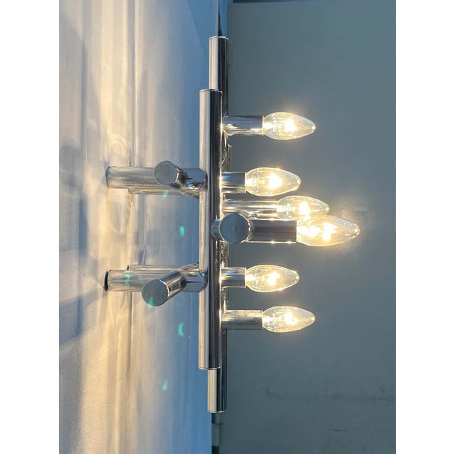 Mid-Century Modern Swiss Space Age Wall or Ceiling Lamp from Temde, 1960s For Sale - Image 17 of 18