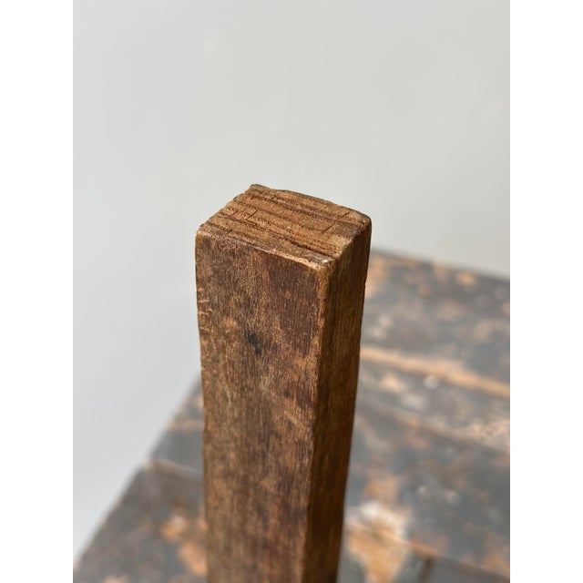 Vintage Folk Art Carved Wood Double Ball-in-Cage Whimsy, Circa 1930s For Sale - Image 10 of 12