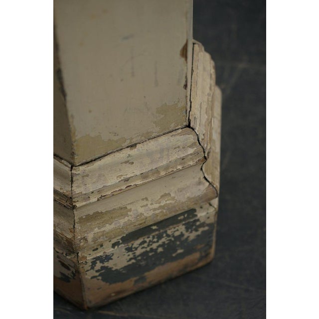 Vintage Wooden Pedestal, 1890s For Sale - Image 13 of 16
