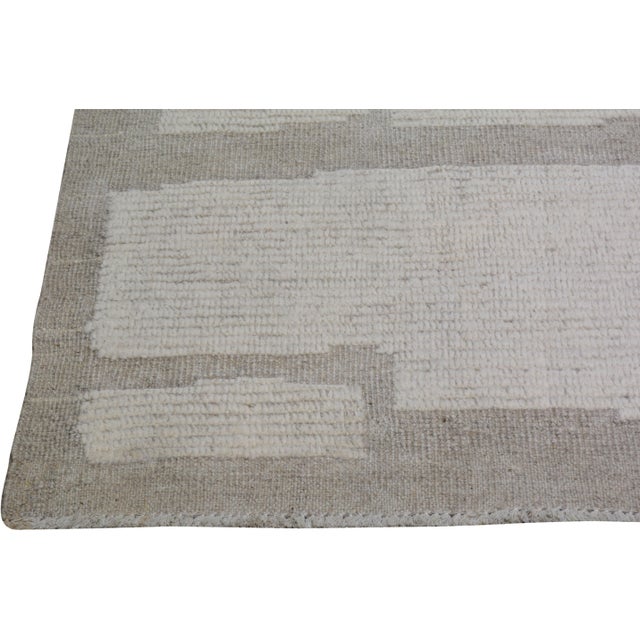 Moroccan Moroccan Hand Knotted Wool Rug, 9'3"x12' For Sale - Image 3 of 6