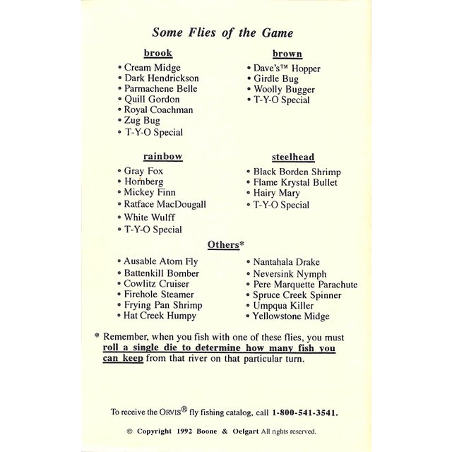 1990s 1990s Trout* An Orvis Sporting Game For Sale - Image 5 of 12