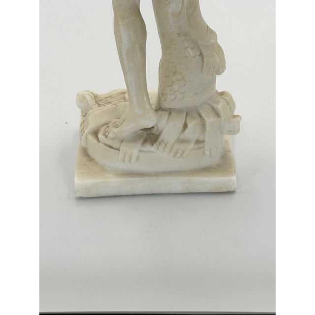 Italian Bonded Marble Sculpture — Bernini’s “David” — Mid 20th Century For Sale - Image 10 of 15
