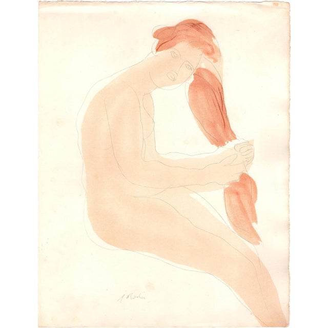 Rodin, Avec des gestes lents et charmants\., Nude, Original Lithograph, 1902 For Sale - Image 9 of 9
