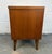 Mid-Century Modern Mid 20th Century Walnut and Brass Nightstand by Bassett, Attributed For Sale - Image 3 of 12