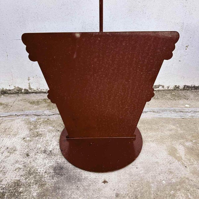 Tree-Shaped Decorations in Iron, Set of 2 For Sale - Image 3 of 7