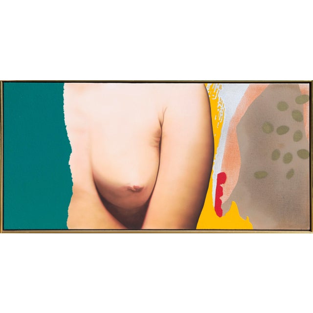 Private Showing, Michael Knigin Acrylic and Enamel on Canvas on Board For Sale In New York - Image 6 of 6