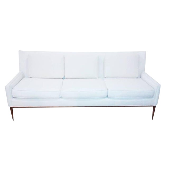 White MidCentury Modern Sofa Chairish