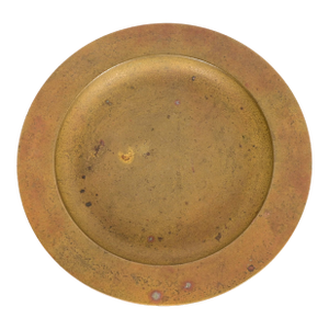 Tiffany Studios New York Bronze Doré Plate
