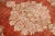 Beige Rust Medallion 1940s Persian Mahal Wool Rug Handmade For Sale - Image 8 of 9