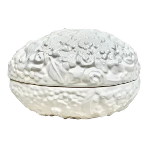 Vintage Large Ceramic Egg Box