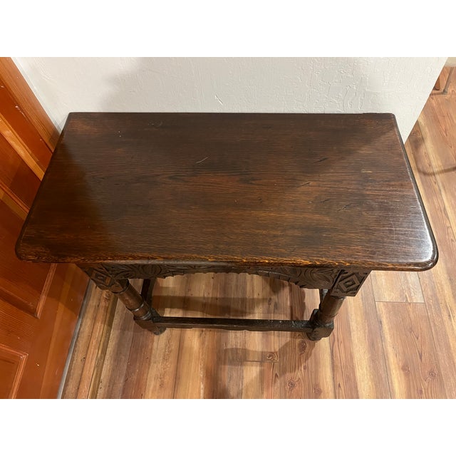 Early to mid 19th Century work so approximately 200 years old. This Jacobean style table is a stunning example with great...