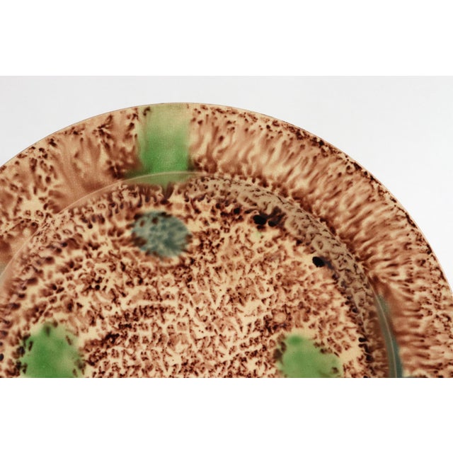 English Large Whieldon-Type Creamware Tortoiseshell-Glazed Dish For Sale - Image 9 of 12