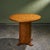 Art Deco Round Pedestal Side Table in Beech, Belgium For Sale - Image 9 of 9