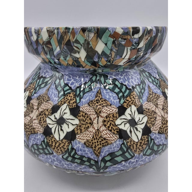 1950s Cachepot by Jean Gerbino for Vallauris Vase, 1950 For Sale - Image 5 of 8