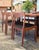 Teak Chairs with Black Leather Seats by Henning Kjærnulf for Korup Stolefabrik, 1960s, Set of 4 For Sale - Image 12 of 14