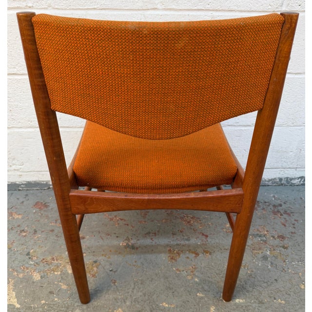 Set of Six Vintage Mid-Century Danish Teak Dining Chairs For Sale - Image 15 of 18
