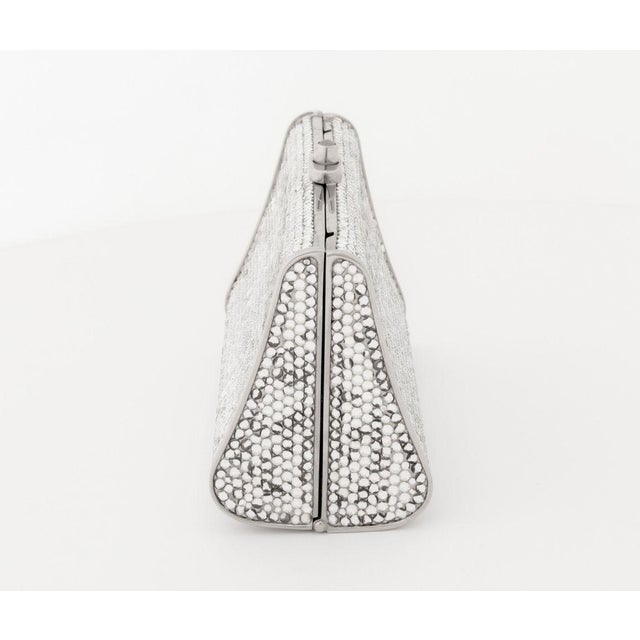 Late 20th Century Judith Leiber Swarovski Crystal Minaudiere For Sale - Image 5 of 9
