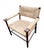 Vintage Woven Rush Lounge Chair in the Style Mel Smilow For Sale In Miami - Image 6 of 10