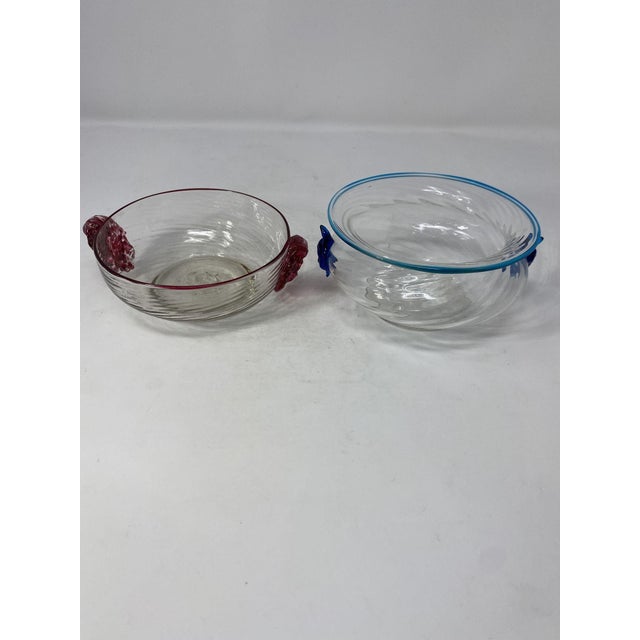 1940s Vintage Candy Dishes From Murano For Sale - Image 5 of 8