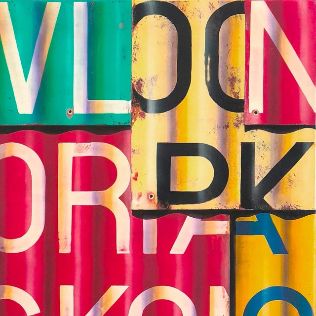 Contemporary Photorealistic Original Oil and Enamel Painting on Canvas "Victoria Peak" Hong Kong Districts Inspired Art by Ross Tamlin For Sale - Image 3 of 8