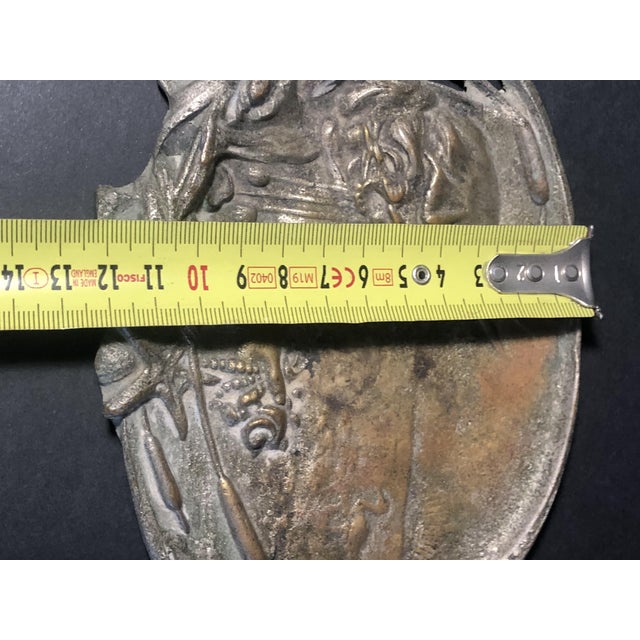 Silver Bronze Vide-Poche Dish, Early 20th Century For Sale - Image 8 of 9